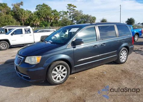 2014 Chrysler Town & Country Touring из США, поврежденный, VIN 2C4RC1BG9ER216103